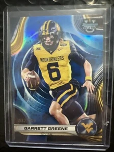 2024 Bowman U Best Garrett Greene Blue Refractor /149 West Virginia Color Match - Bild 1 von 3