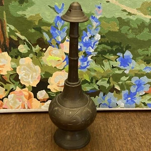 Streuflasche Messing Rose Wasser Duft Sprinkler Vintage - Bild 1 von 12