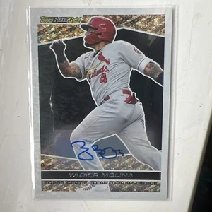 2021 Topps Black Gold Yadier Molina Auto Autograph 06/10 - Bild 1 von 2