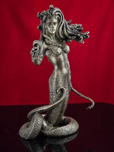 Figurina Medusa mitologo goth punk occulta stregoneria pagana - Foto 1 di 9