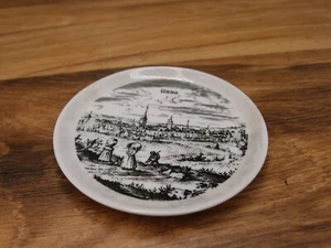 decorative saucer Unna Volksbank 1972 German porcelan - Picture 1 of 3