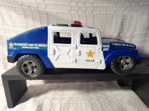 Toy Century Police Humvee 2002 con policía Interactivo con sonido - Imagen 1 de 5