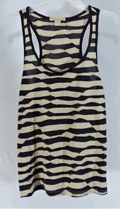 DAMEN TANK von TWENTY ONE SIZE S/P ANTHRAZIT/ELFENBEIN MIT FUNKY NÄHTEN - Bild 1 von 3