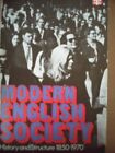 Modern English Society (University Paperbacks) By Judith Ryder, Harold Silver