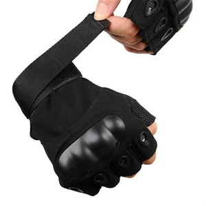 Military Tactical Glove Winter Half Fingerless Gloves Army Combat Hunting NEW - Picture 1 of 8