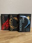 Red Rising Trilogy 1st Edition 1st Printing Golden Son Morning Star Pierce Brown