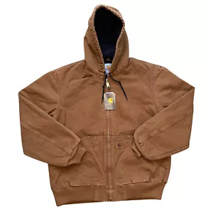 NWT DEADSTOCK Carhartt J130 211 Quilt-Lined Hooded Work Jacket, Large Mexico - Picture 1 of 7