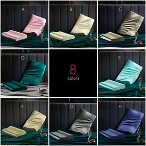 Silk Pillowcase for Latex Memory Foam Contour Pillow Comfortable Pillow Covers - Picture 1 of 18