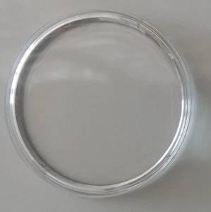 NOS Vintage Omega watch crystal PZ 5233 with SS tension ring Genuine 100% - Picture 1 of 5