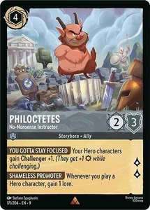 Disney Lorcana Fabled - 171 Philoctetes, No-Nonsense Instructor, Rare Non Foil - Bild 1 von 1