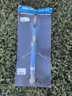 Equipamento de propano de ar Goss DP-9 ferro de solda pequeno ponto de pirâmide NOVO  - Imagem 1 de 4