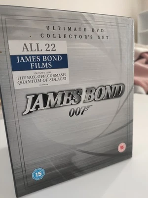 James Bond 007 Ultimate DVD Collector’s Set – All 22 Films inc. Quantum of Solac - Image 1 of 4