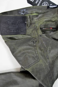 Herren DIESEL D-STRUKT-A-SP2 009SE JEANS Größe W30 L30 Stretch Slim WAX Grün Khaki - Bild 1 von 24