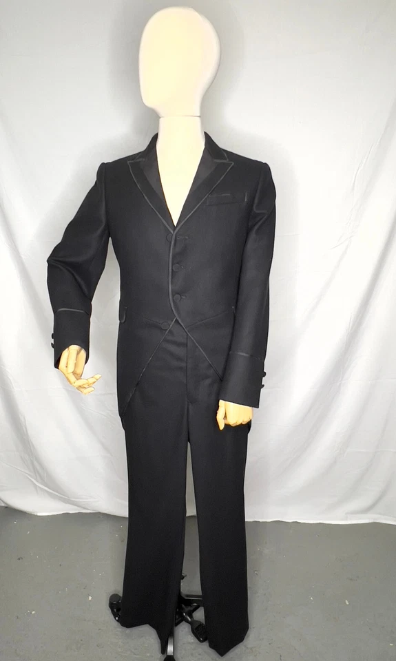 男式西装镀金时代和尼克风格 19 世纪复制品服装 38-40 — 第 1/4 张图片