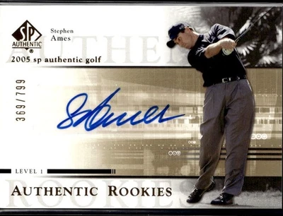 2005 SP AUTHENTIC AUTHENTIC ROOKIES AUTO #103 STEPHEN AMES RC (369/799) - Image 1 of 2