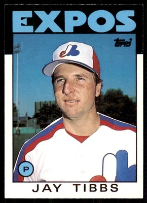 1986 Topps Traded Jay Tibbs Baseball Cards #114T - Image 1 of 2