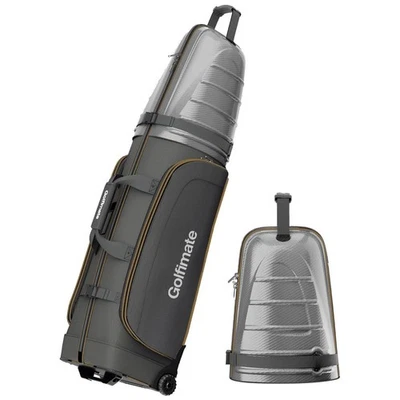 Bolsa de viaje de golf de fibra de carbono tapa dura para aerolíneas Club Carrier Premium Foto 1 de 4