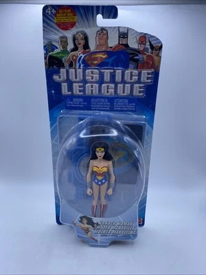 Justice League · Figura Mulher Maravilha · 4,75" Mattel Cartoon Network 2003 · B4423 - Imagem 1 de 4
