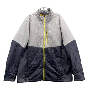 Spyder Light Puff Jacket Men 2XL Sportswear Outdoor Minimalist 90s Gorpcore Camp - Picture 1 of 14