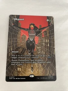 Silkguard (Borderless) Marvel Universe Eternal-Legal MTG NM 0037 - Bild 1 von 2