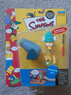 辛普森一家-Sideshow Mel-World of Springfield可动人偶系列5-玩伴 — 第 1/2 张图片