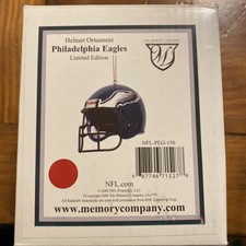 Philadelphia Eagles Helmet Ornament - Riddell - Limited Edition - 2007 - VGC