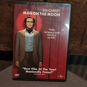 Man On The Moon Universal Studios Jim Carrey DVD Standard Format Dolby *Open - Picture 1 of 8