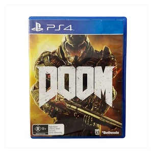 Doom - Sony PlayStation PS4 Game. PAL. Complete, Tested, Working. VGC. - Picture 1 of 4
