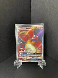 Carta Pokemon Rara Charizard GX SR 052/051 Holo (Corea) Full Art EX/NM+ TCG S&M - Foto 1 di 11