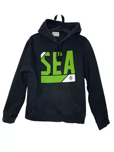 Fanatics Seattle Sounders FC MLS Mens Small Hoodie Sweatshirt Soccer Adult Black - Picture 1 of 6