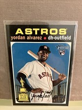 2020 Topps Heritage Yordan Alvarez Action Variant RC #54
