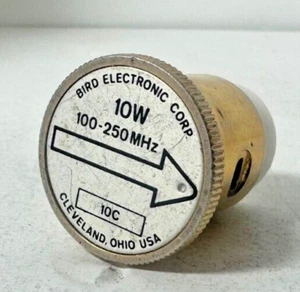USED Bird 10C 10W 100-250MHz Element Slug for 43 Meter Wattmeter - Photo 1/1