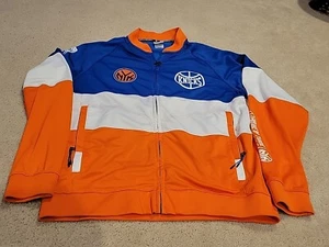 NEW YORK KNICKS ZIPAWAY TEAR AWAY WARM UP JACKET XL - Picture 1 of 12