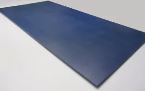 Tivar 88 Blue UHMW PE Sheet .375" (3/8") Thick x 24" x 48", UV Stabilized - Picture 1 of 9
