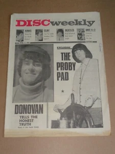 Disc - April 3 1965 Donovan/P.J. Proby cover (Yardbirds/Unit 4 plus 2/Cliff) - Picture 1 of 1