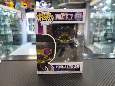 Marvel What If...? T'Challa Star-Lord #871 Funko Pop! Entrega rápida Foto 1 de 4