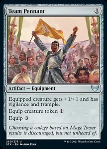 FOIL Team Pennant | MtG Magic Strixhaven School of Mages | English | MINT - Picture 1 of 1