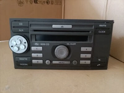 6S6118C815AH AUTORADIO FORD FIESTA FOCUS 1.4 JH1/JD3 2007 - Immagine 1 di 4