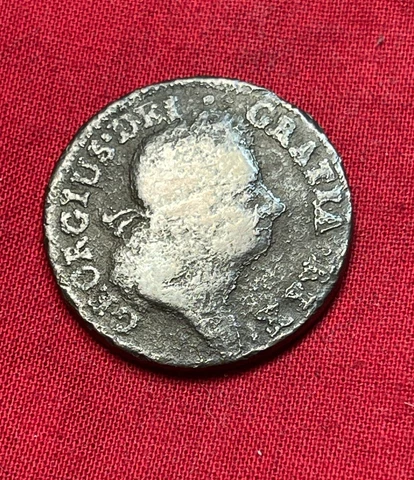 1724 Scarce Woods Halfpenny King George I, Colonial, Made for USA, Irish Mint Cover