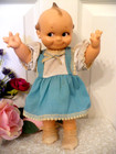 $15 Vintage Cameo Kewpie Doll 12 & 3/4", moveable head, arms, legs