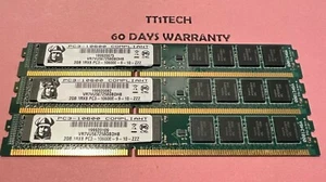 VIKING 6Gb(3x2Gb) 1RX8 PC3-10600E Desktop Memory VR7VU567258GBDHB - Picture 1 of 2