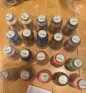 Brother lot 20 spools-40 Weight Polyester Embroidery Machine Thread 550Y(500M) - Picture 1 of 1