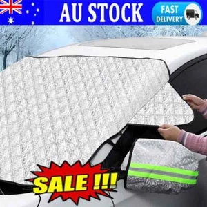 Car Windshield Cover Magnetic SUV Sun Shade Windscreen Frost Snow Ice Protector - Picture 1 of 13