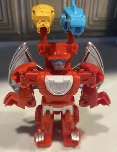 Transformers Rescue Bots Heatwave The Fire Bot Dragon Figure Hasbro Playskool - Picture 1 of 8