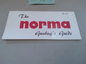 NORMA GUNBUG'S GUIDE NO. 60 AMMUNITION & RELOADING BOOKLET 1960 - Picture 1 of 5
