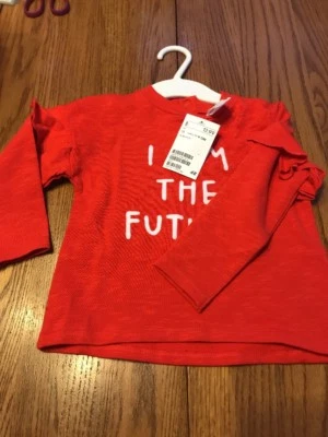 Long Sleeved Shirt - Size 9-12M H&M Ships N 24h - Image 1 of 4