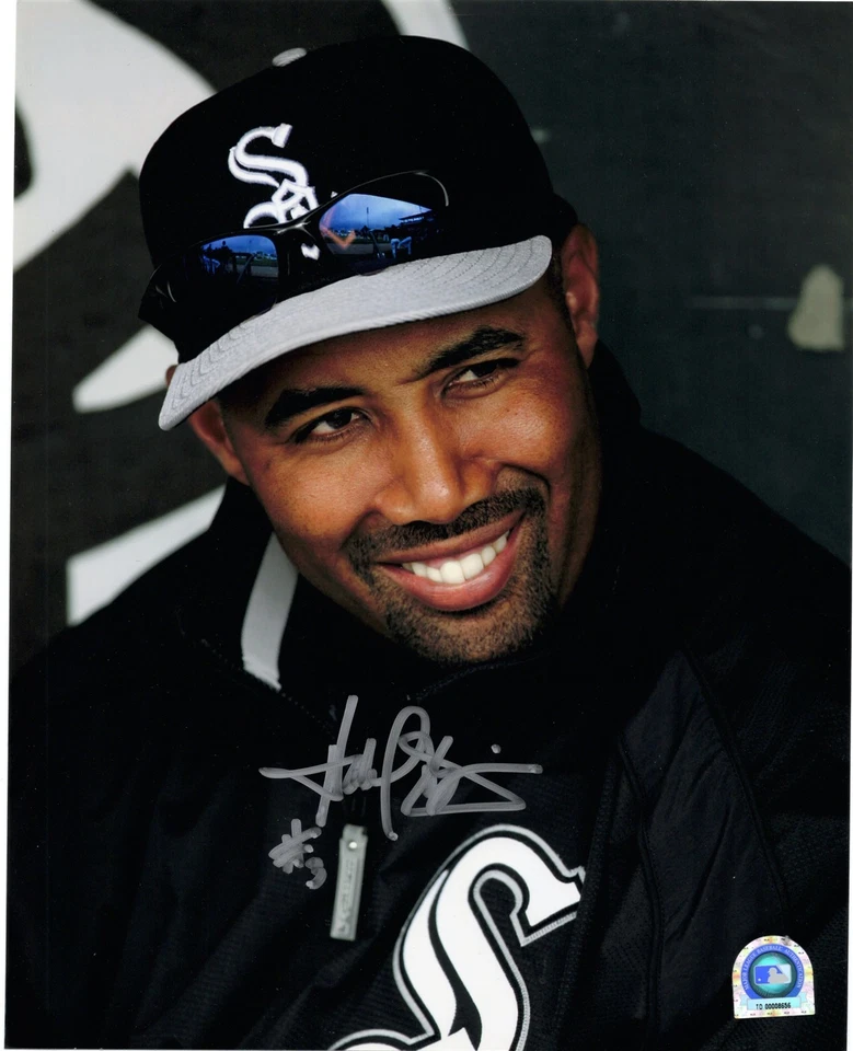 Foto autografiada de Harold Baines 8x10 MLB auténtica Chicago White Sox Foto 1 de 1