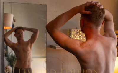 Handsome Male Portrait Physique Gay Interest Limited Edition Photo 8.5x11 10.25 - Image 1 of 2