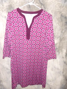 LANDS' END DRESS /  BATHING SUIT COVER UP SIZE SMALL ... WORN ONCE! WOW! - Picture 1 of 4