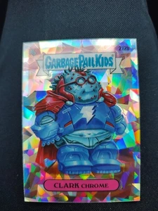 2022 Topps Chrome Garbage Pail Kids Clark Chrome Atomic Refractor #212b GPK S5 - Picture 1 of 2